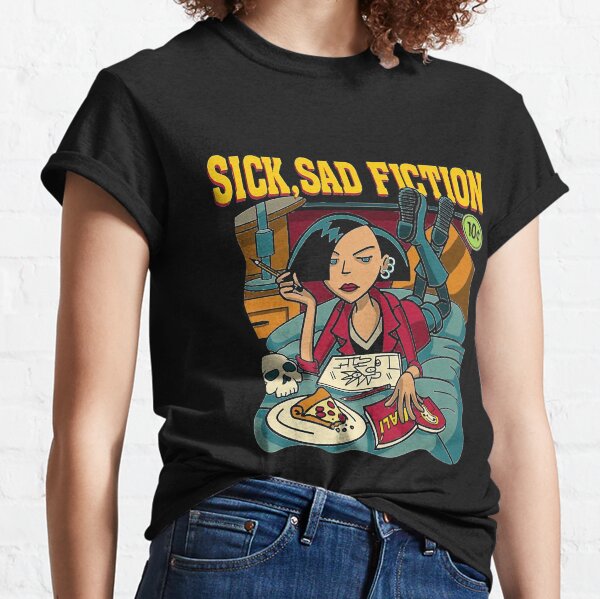 Artikel-Vorschau von SICK SAD FICTION Wonder Daria Film Strong Woman Bravery JANE LANE, designt und verkauft von DariaWonderful.