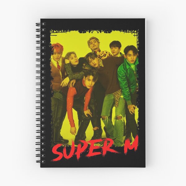Item preview, SuperM Kpop Group Members Yellow Korean Kpop RGB Color Design designed and sold by Piosenka Art.