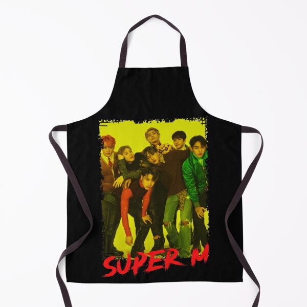 Item preview, SuperM Kpop Group Members Yellow Korean Kpop RGB Color Design designed and sold by Piosenka Art.