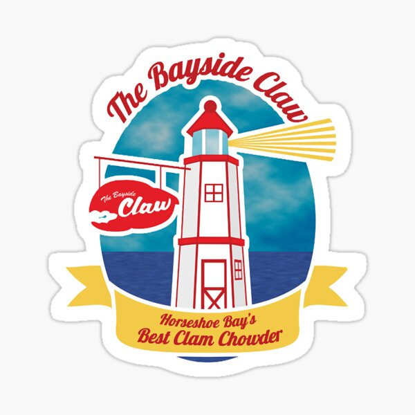 The Bayside Claw  Sticker