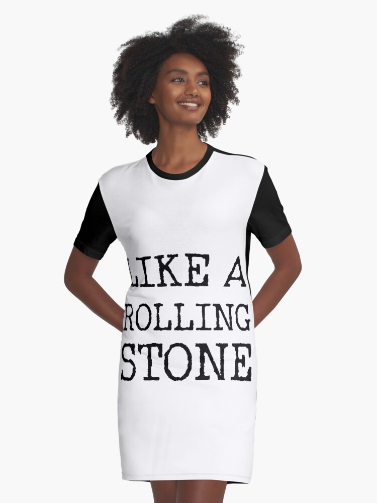 rolling stone tshirt dress