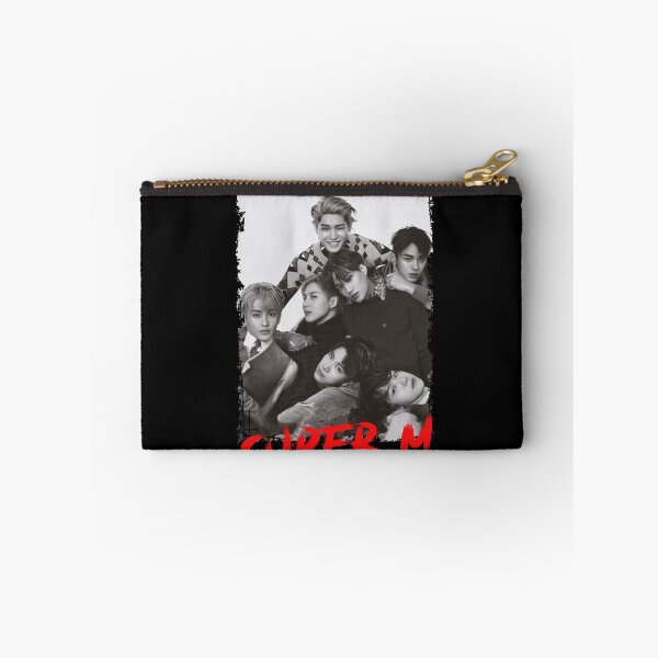 Item preview, SuperM Kpop Group Members black and white Korean Kpop RGB Color Design designed and sold by Piosenka Art.