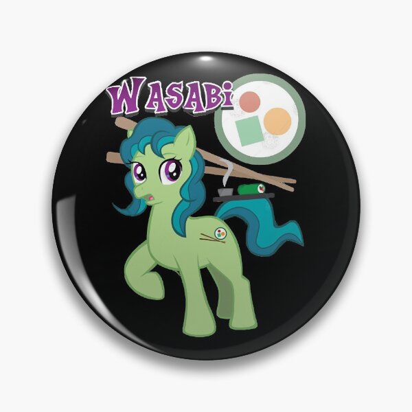 Aperçu de l'œuvre Poney Wasabi créée et vendue par zatannaedens.