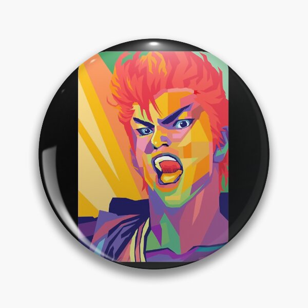 Item preview, hanamichi Sakuragi angry face  designed and sold by olacassandra.