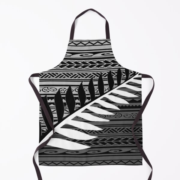 Item preview, Silver fern tribal designed and sold by attracdionz.