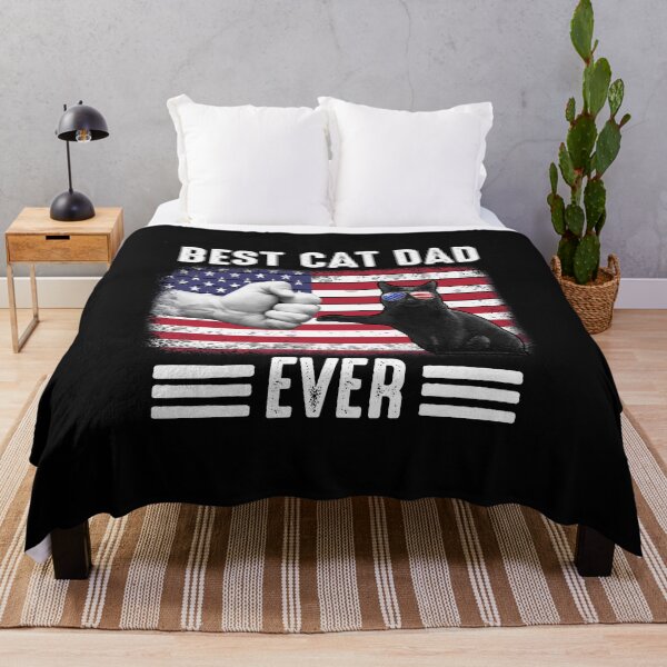 Item preview, La mejor camiseta de Cat Dad Ever designed and sold by ThuyPhamStore.