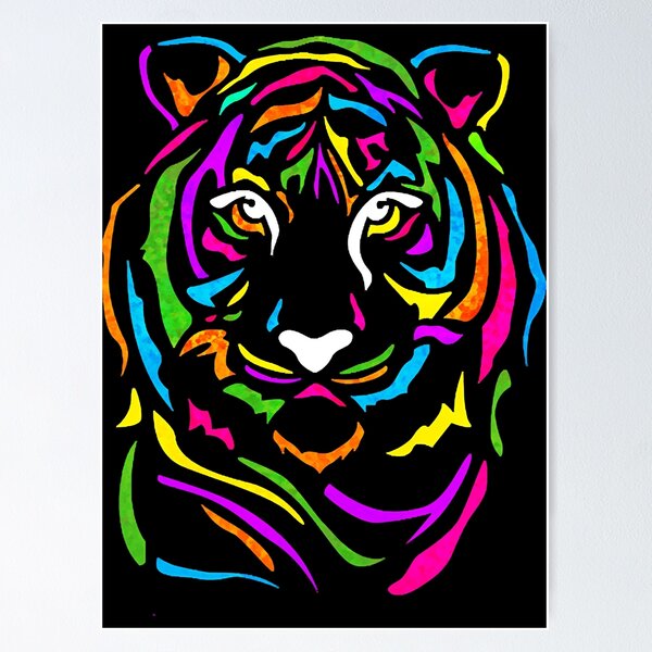 Item preview, Tiger-delic  designed and sold by yosifkoerw.