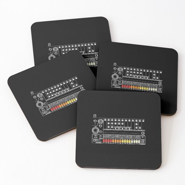 Item preview, Vintage Drum Machine White Lines  designed and sold by LyfeStam.