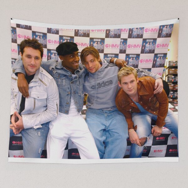 Item preview, Blue English Pop Band Boy Group designed and sold by AndyEvansPhotos.