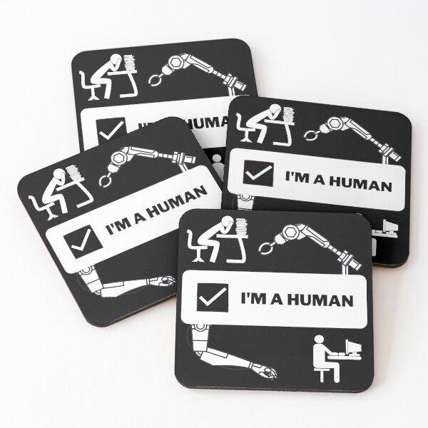 Item preview, I'm a Human designed and sold by DuqueJ.