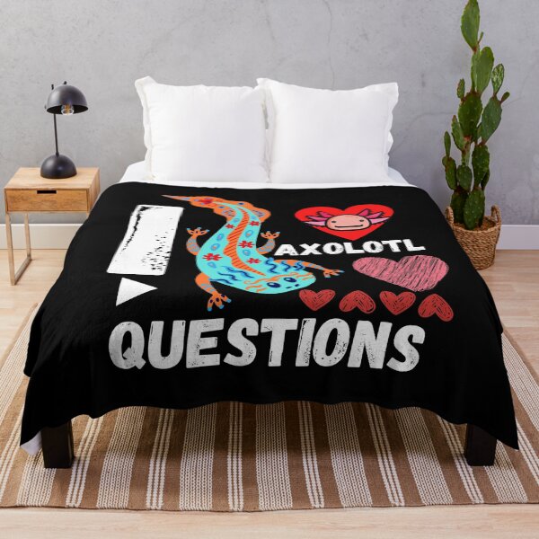 Item preview, I Axolotl Questions designed and sold by Buzzbazaar.