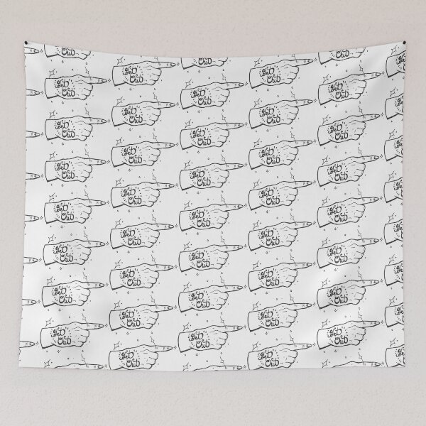 Item preview, Get Out Flash Pointing Hand designed and sold by Janadoesart.
