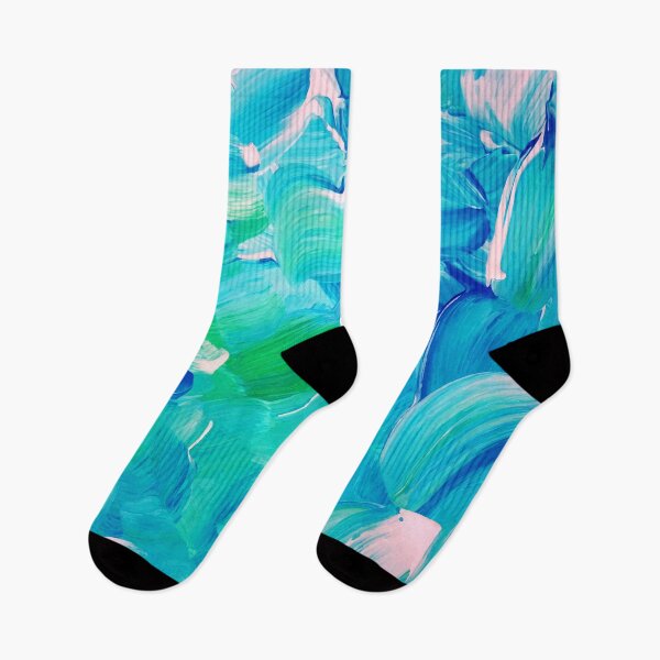 Item preview, Blue, Green, Pink Paint Pattern designed and sold by Axi35.