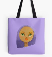 Purple Girl Tote Bag