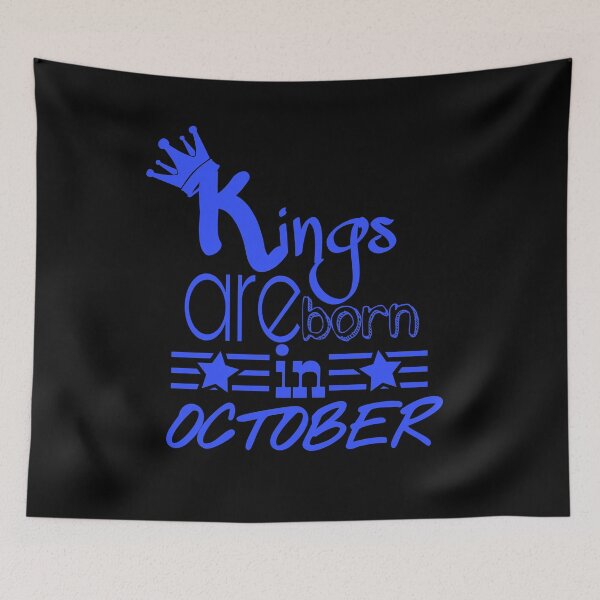 Item preview, Citas de cumpleaños de octubre (los reyes nacen en octubre) designed and sold by Star-Design-PTD.