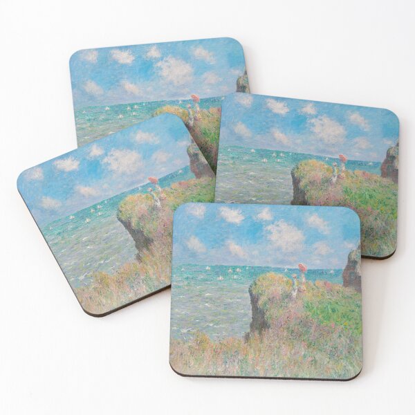Item preview, Monet Cliff walk landscape impressionist  designed and sold by Cattigal.