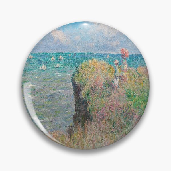 Item preview, Monet Cliff walk landscape impressionist  designed and sold by Cattigal.