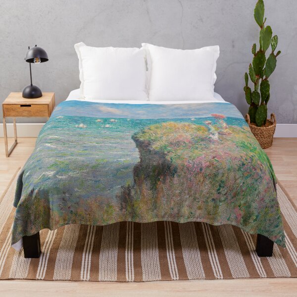 Item preview, Monet Cliff walk landscape impressionist  designed and sold by Cattigal.