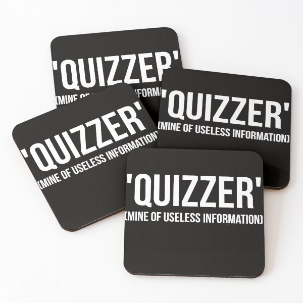 Item preview, Quizzer designed and sold by Slogans4u.