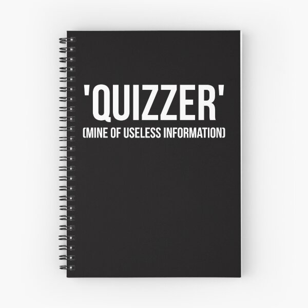 Item preview, Quizzer designed and sold by Slogans4u.