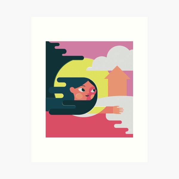 Friend Story 1 Art Print