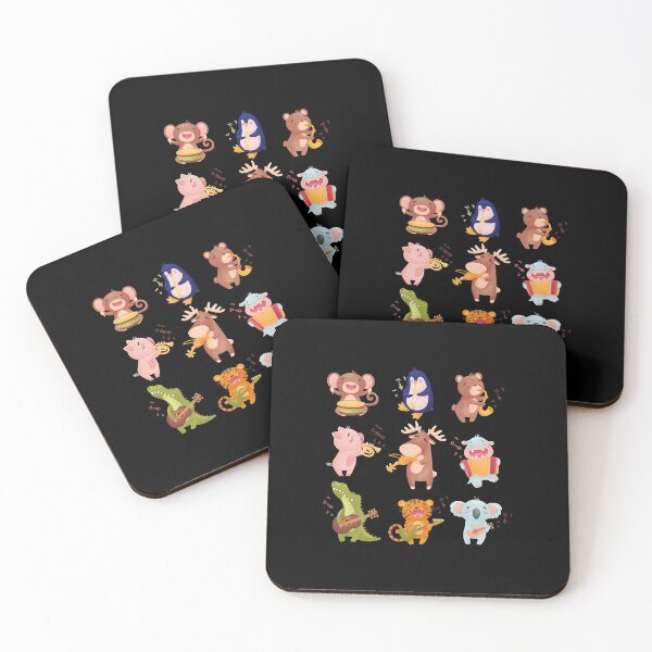 Item preview, animals playing music  designed and sold by ishanbaghda.
