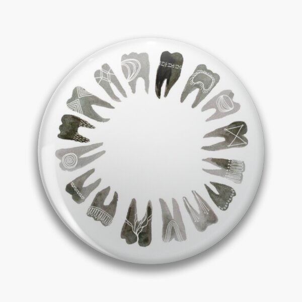 Item preview, Teeth in circle designed and sold by guaka-molly.
