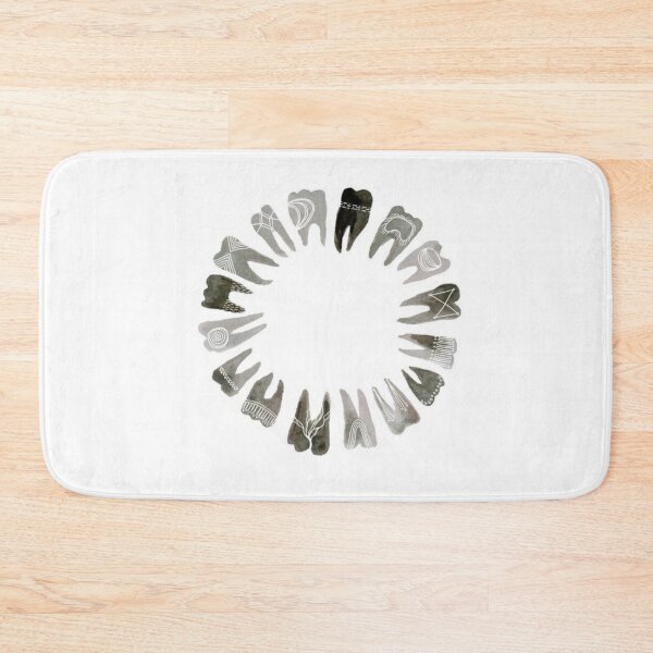 Item preview, Teeth in circle designed and sold by guaka-molly.
