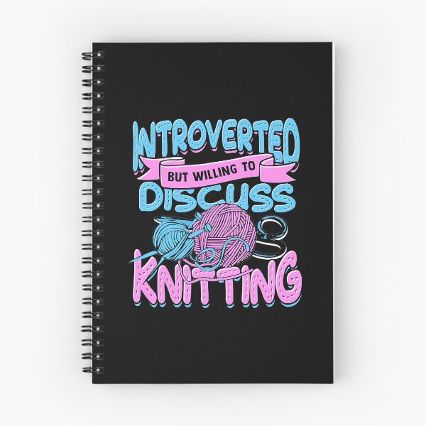 Item preview, Introverted but willing to discuss knitting  Yarn  designed and sold by Randelsf.