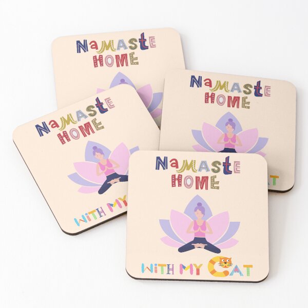 Item preview, Namaste  At Home With My Cat designed and sold by Perceptible.