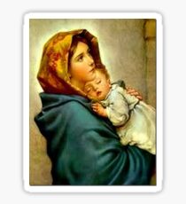 Madonna of the Streets Sticker