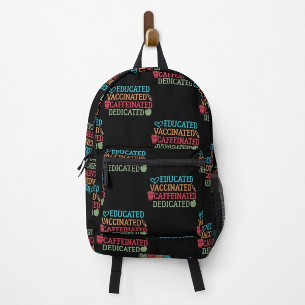 Item preview, Educated Vaccinated Caffeinated Dedicated Teacher designed and sold by jaiydendic.