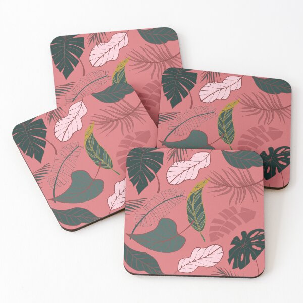 Item preview, flower leaves pattern designed and sold by printabstudio.