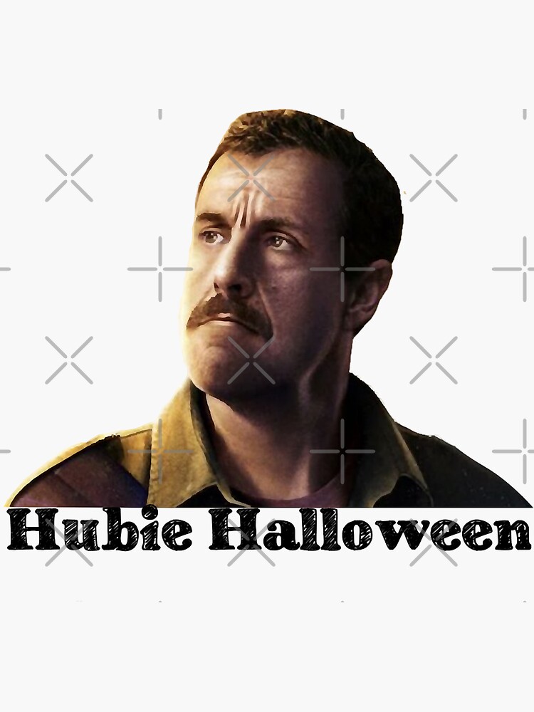 "Great Model Adam Sandler Hubie Halloween" Sticker for Sale by TaylorRippin Redbubble