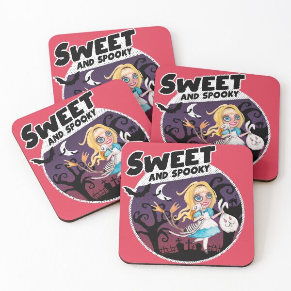 Item preview, Sweet and Spooky Alice Candy Halloween designed and sold by 99vectors.