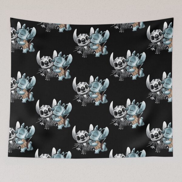 Item preview, Stitch & Angel Nightmare Before Xmas  designed and sold by nLilou96.