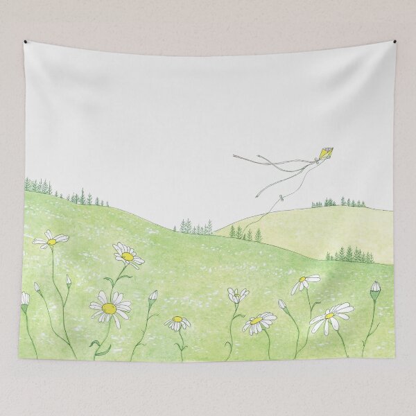 Item preview, A chamomile field designed and sold by paulapolinaart.