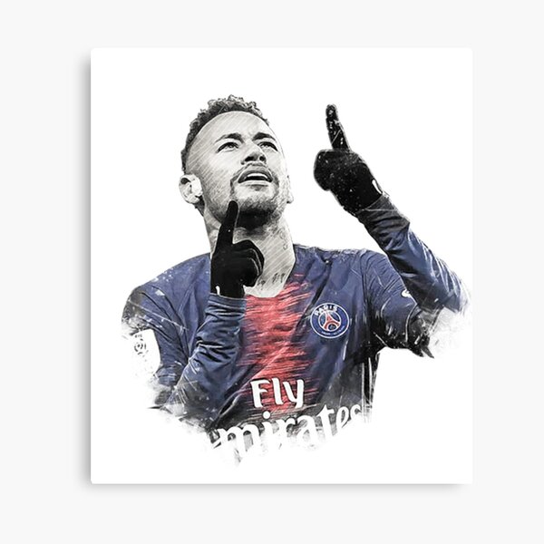 Neymar Jr PSG Paris Saint-Germain, an art print by ArtStudio 93 - INPRNT