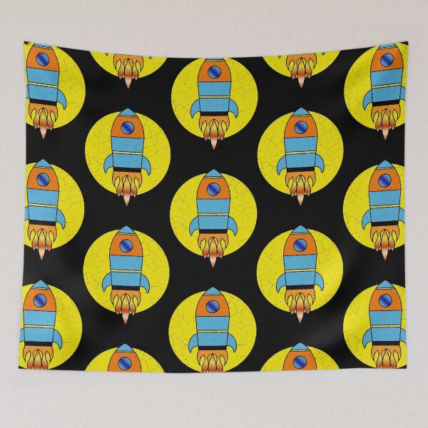 Item preview, Rocket Ship  designed and sold by olacassandra.