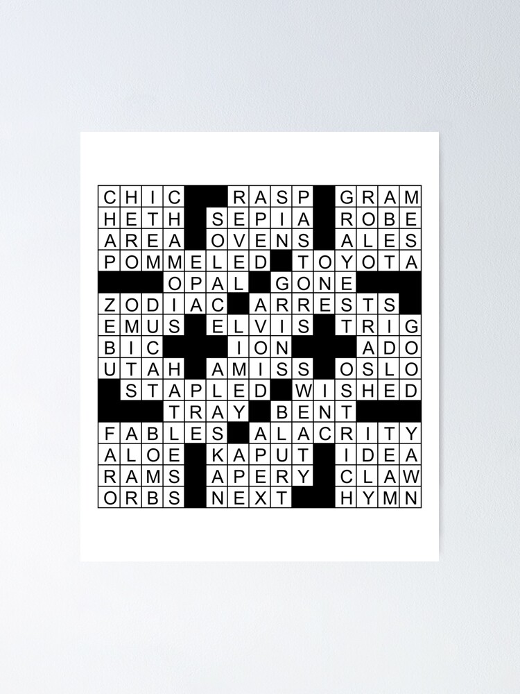 crossword page