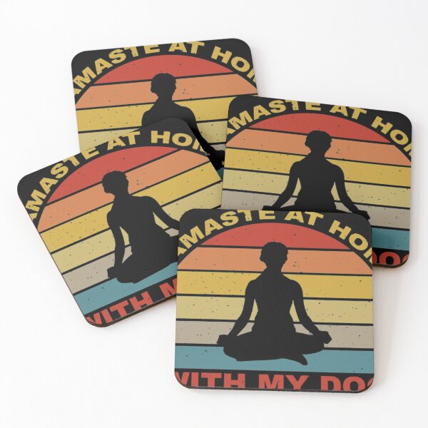 Item preview, Namaste At Home With My Dog designed and sold by JoanaWindham.