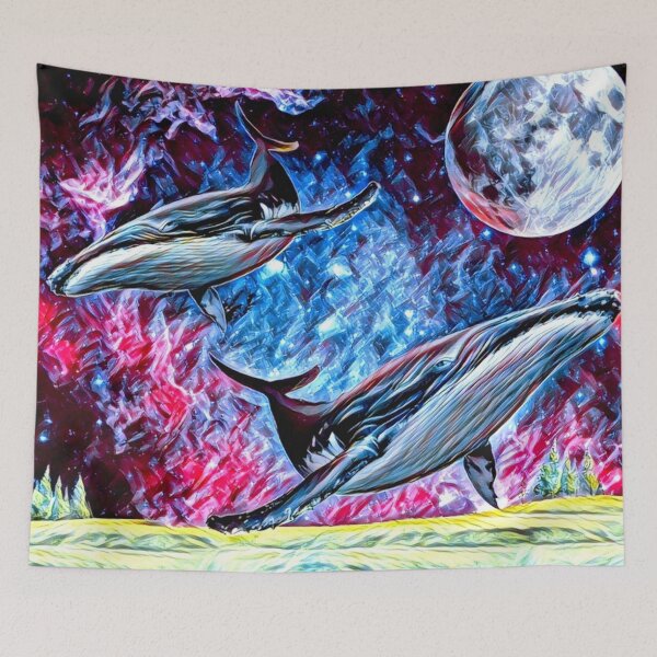 Item preview, Floating whales, crystallized version  designed and sold by MagicacandyC.