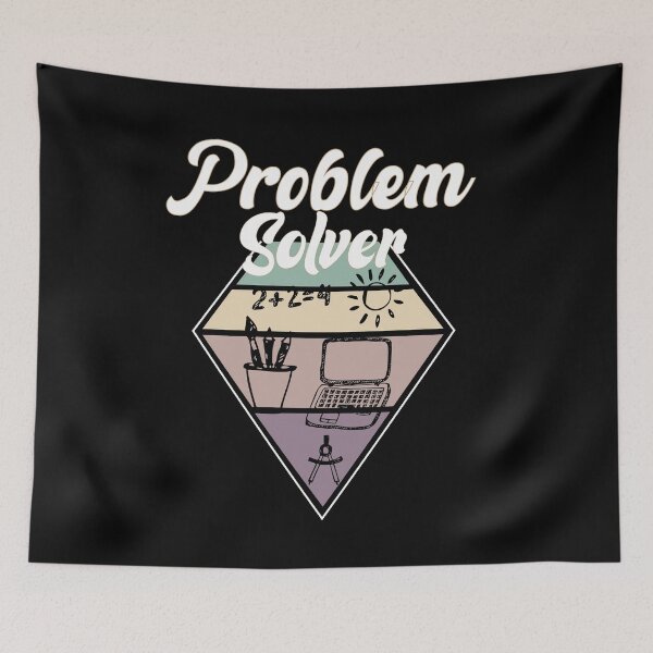 Item preview, Problem Solver Math Teacher Funny Math Teacher Edea designed and sold by medbdj.