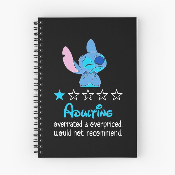 Item preview, Stitch adulting overrated and overpriced would not recommend funny  designed and sold by katrielvergo.