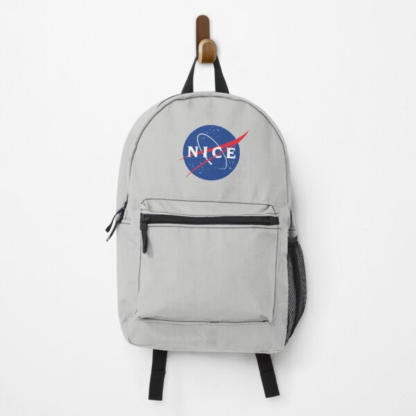 Item preview, NICE - funny NASA logo parody (gray) designed and sold by bantaam.
