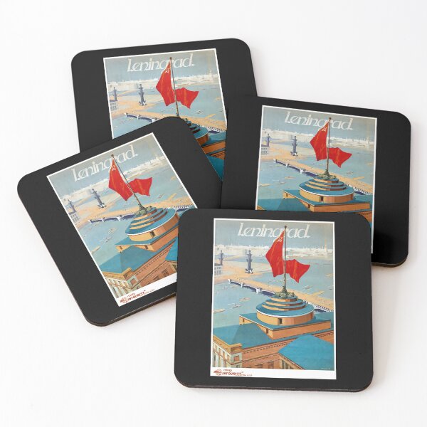 Item preview, Vintage Travel Poster USSR Leningrad Russia  designed and sold by kalonnieli.