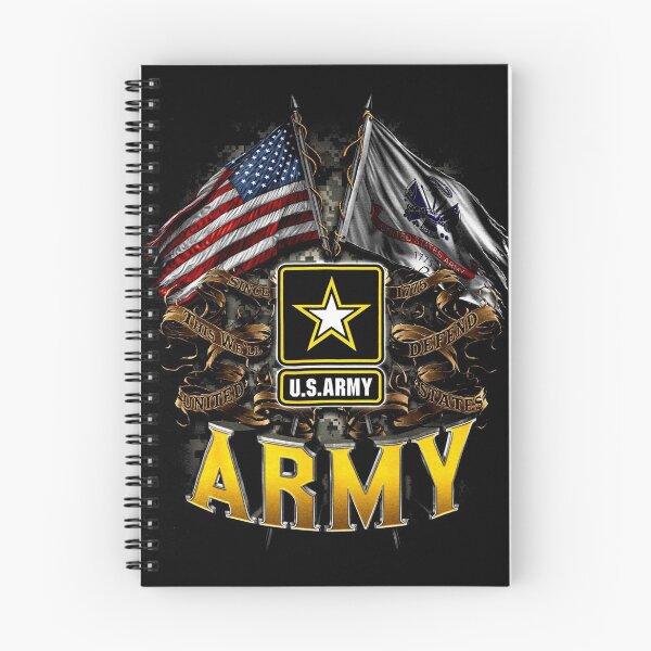 Item preview, Army Double Flag US Army designed and sold by ArtHermann.