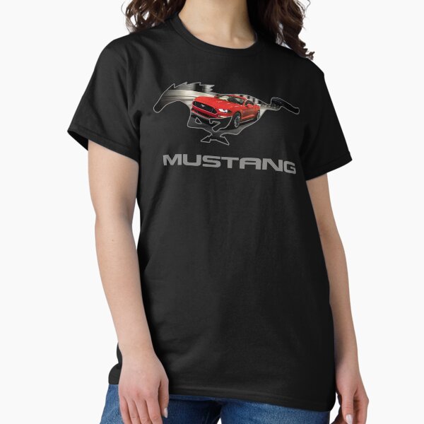 Item preview, Ford Mustang GT Logo Emblem Design (Red on Black) designed and sold by TheCartist.