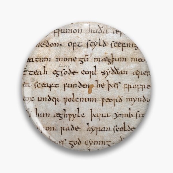 Item preview, Oldest Beowulf  Epic  Cotton MS Vitellius A.XV designed and sold by Odinist.