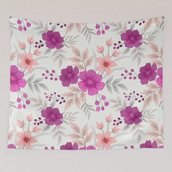 Item preview, colorful flowers pattern  designed and sold by Arne Smet.